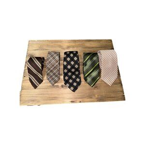 Vintage Men's Neck Ties Lot of Five